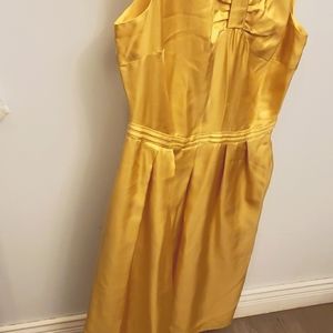 SILK gold color dress by Tocca size 4